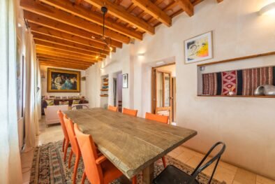 Dining table at Riad Casa Luna in Tarifa